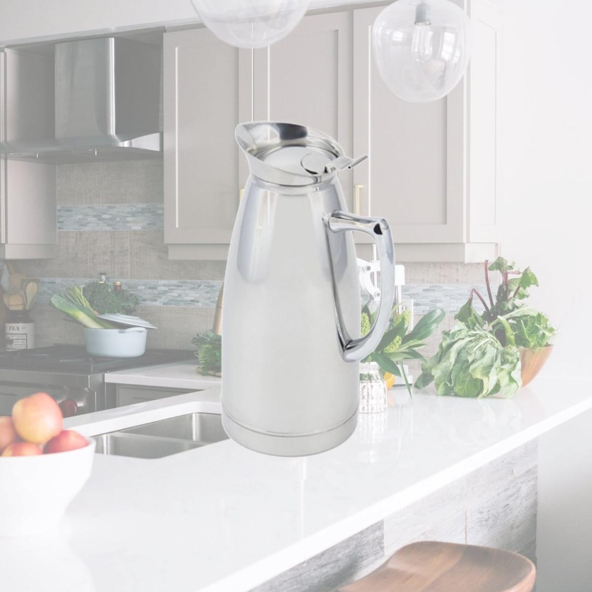 Picture of Bon Chef 4052 32 oz Stainless Steel Insulated Server with No Crest