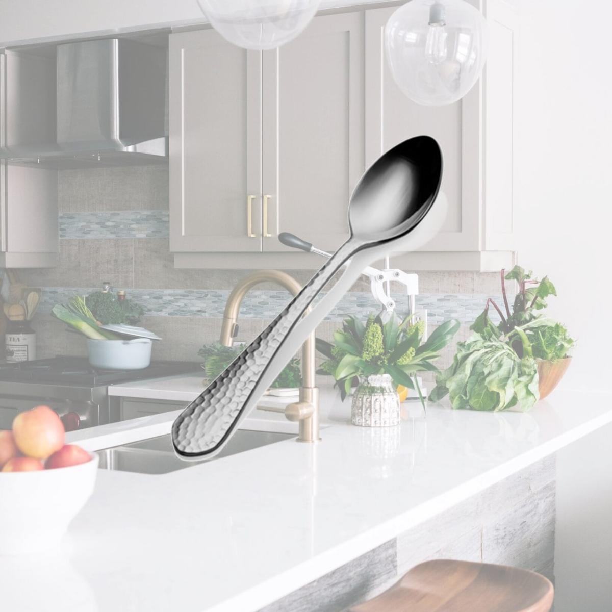 Picture of Bon Chef SBS1200 6.24 x 2 x 2 in. 6.24 in. Reflections Teaspoon, Pack of 12