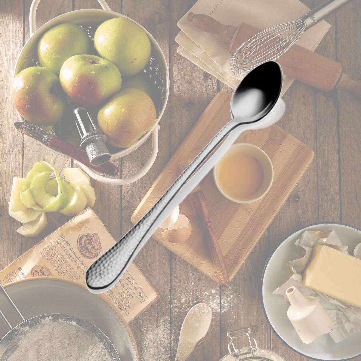 Picture of Bon Chef SBS1202 7.73 x 2 x 2 in. 7.73 in. Reflections Ice Teaspoon, Pack of 12