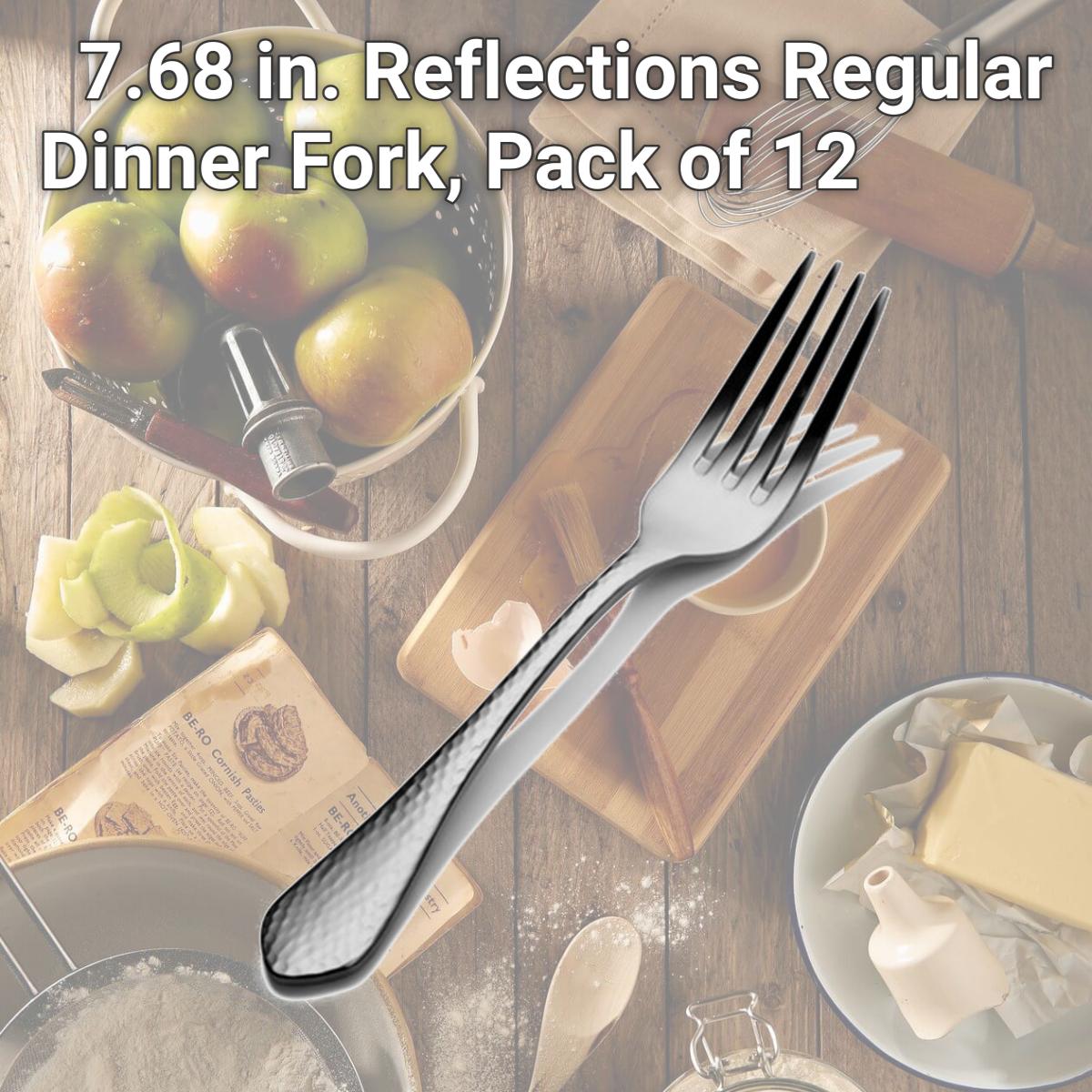 Picture of Bon Chef SBS1205 7.68 in. Reflections Regular Dinner Fork, Pack of 12