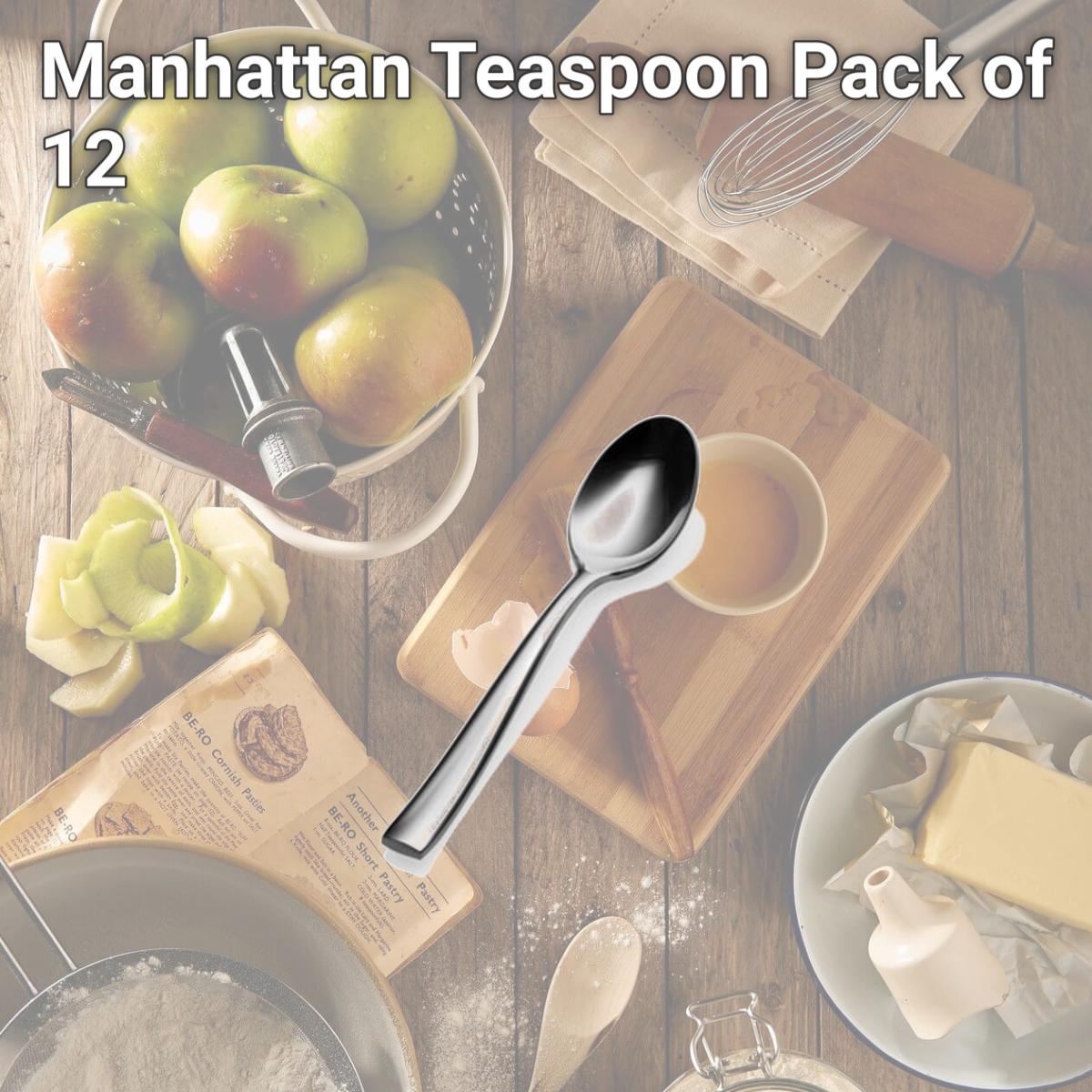 Picture of Bon Chef SBS3000 Manhattan Teaspoon, Pack of 12