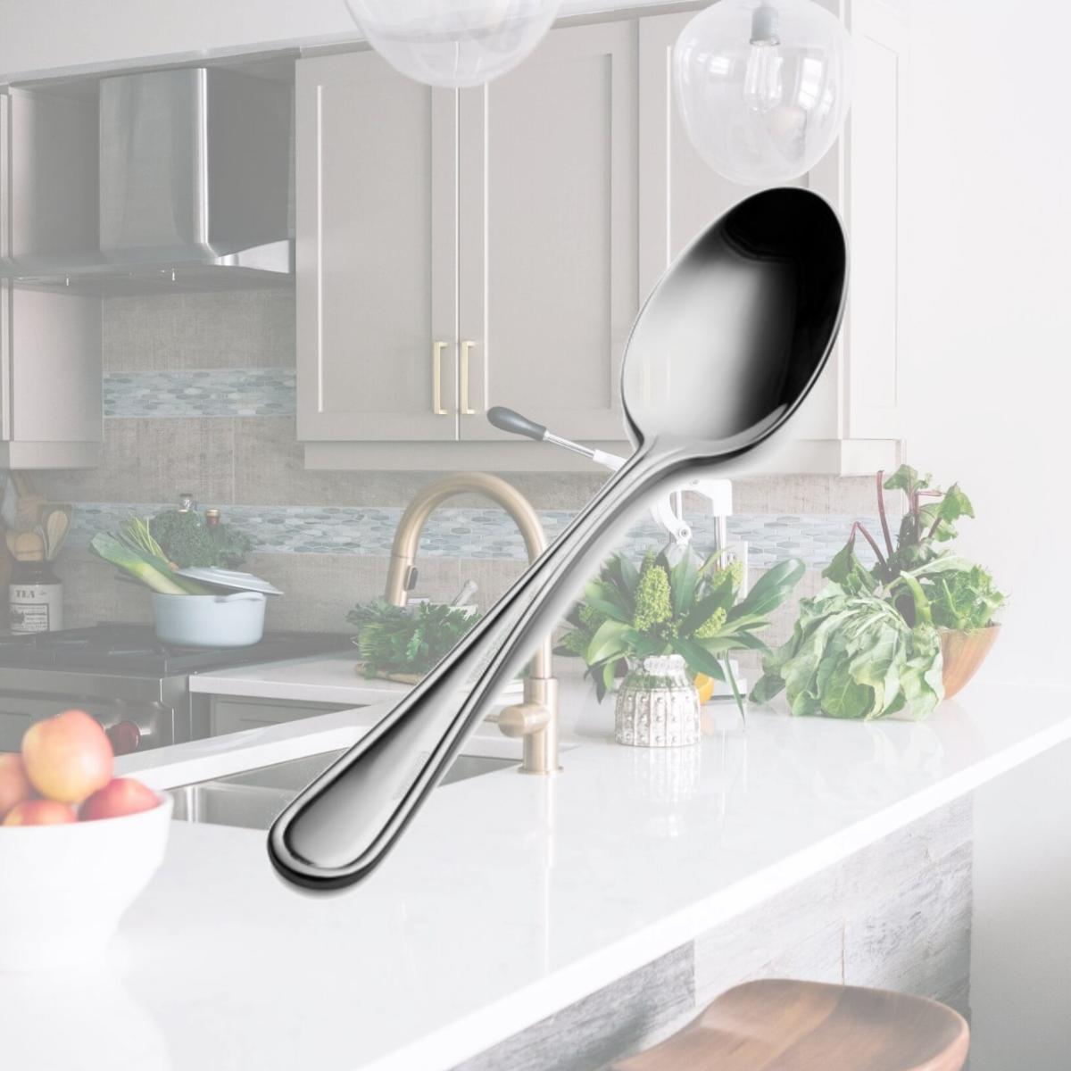 Picture of Bon Chef SBS304 8.57 in. Tuscany Table Serving Spoon, Pack of 12