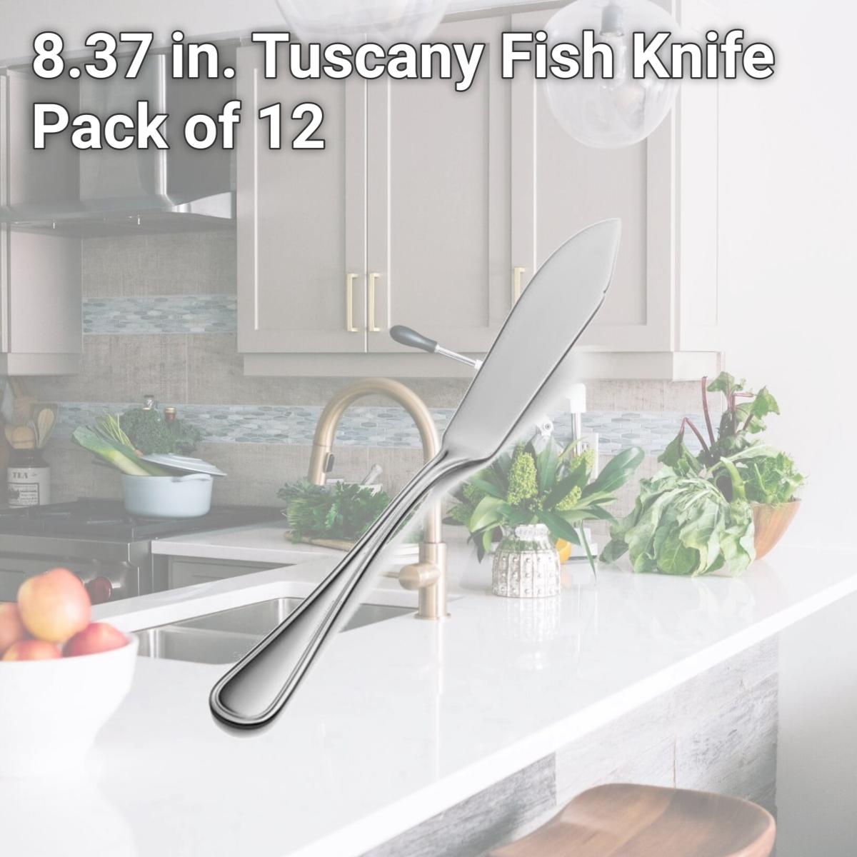 Picture of Bon Chef SBS318 8.37 in. Tuscany Fish Knife, Pack of 12