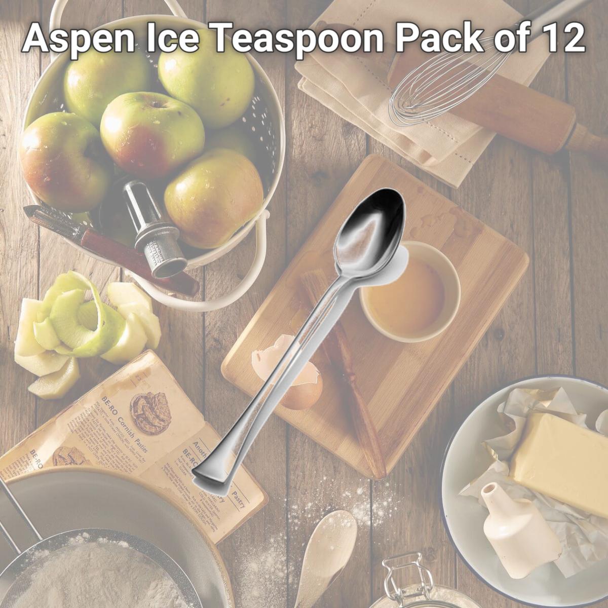 Picture of Bon Chef SBS3202 Aspen Ice Teaspoon, Pack of 12