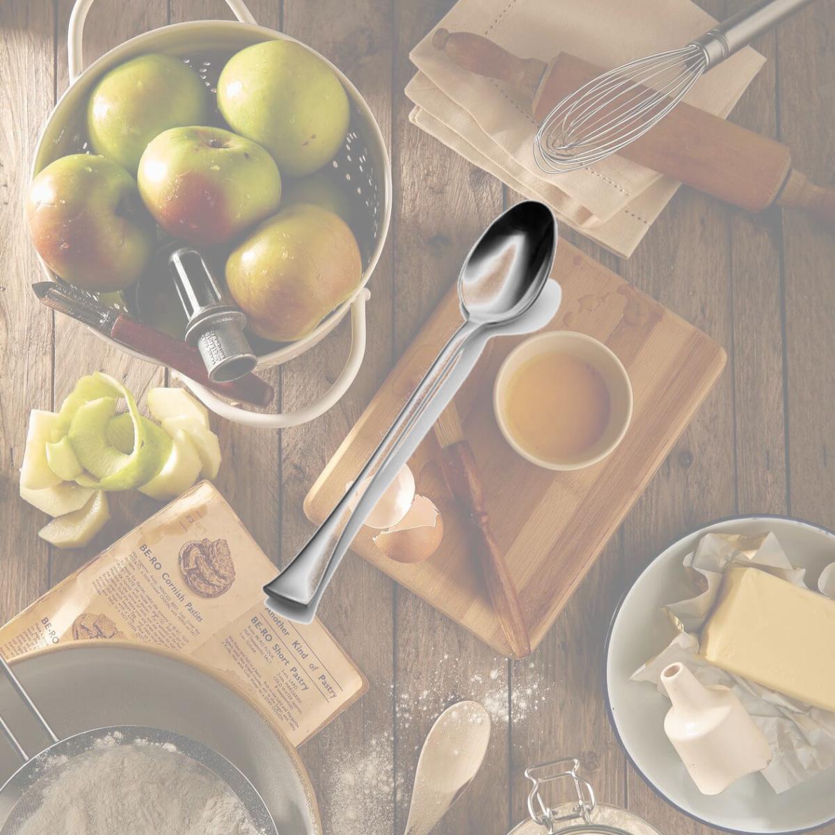 Picture of Bon Chef SBS3202 Aspen Ice Teaspoon, Pack of 12