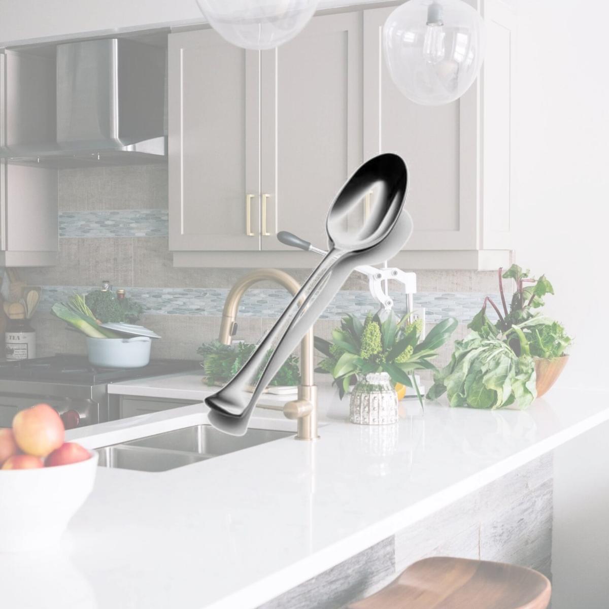 Picture of Bon Chef SBS3203 Aspen Soup & Dessert Spoon, Pack of 12