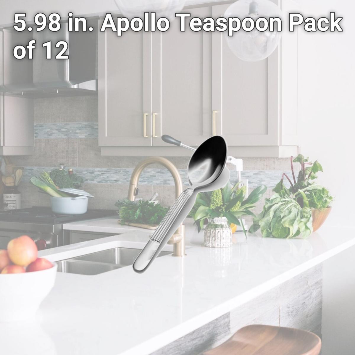 Picture of Bon Chef SBS3600 5.98 in. Apollo Teaspoon, Pack of 12