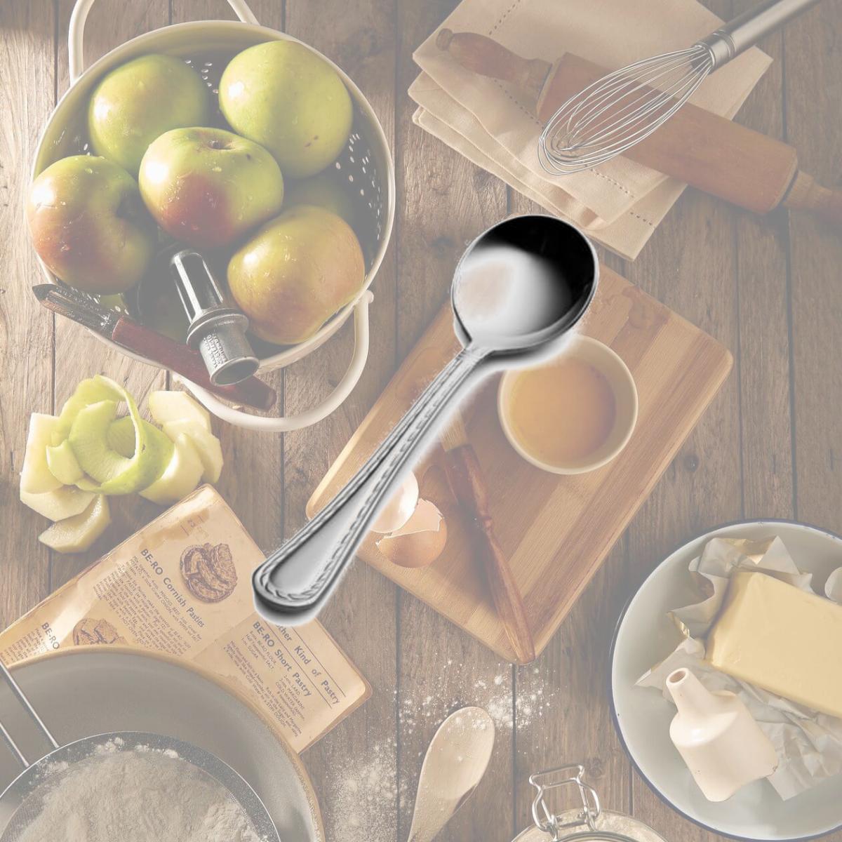 Picture of Bon Chef SBS401 6.09 x 2 x 2 in. Amore Bouillon Spoon, Pack of 12
