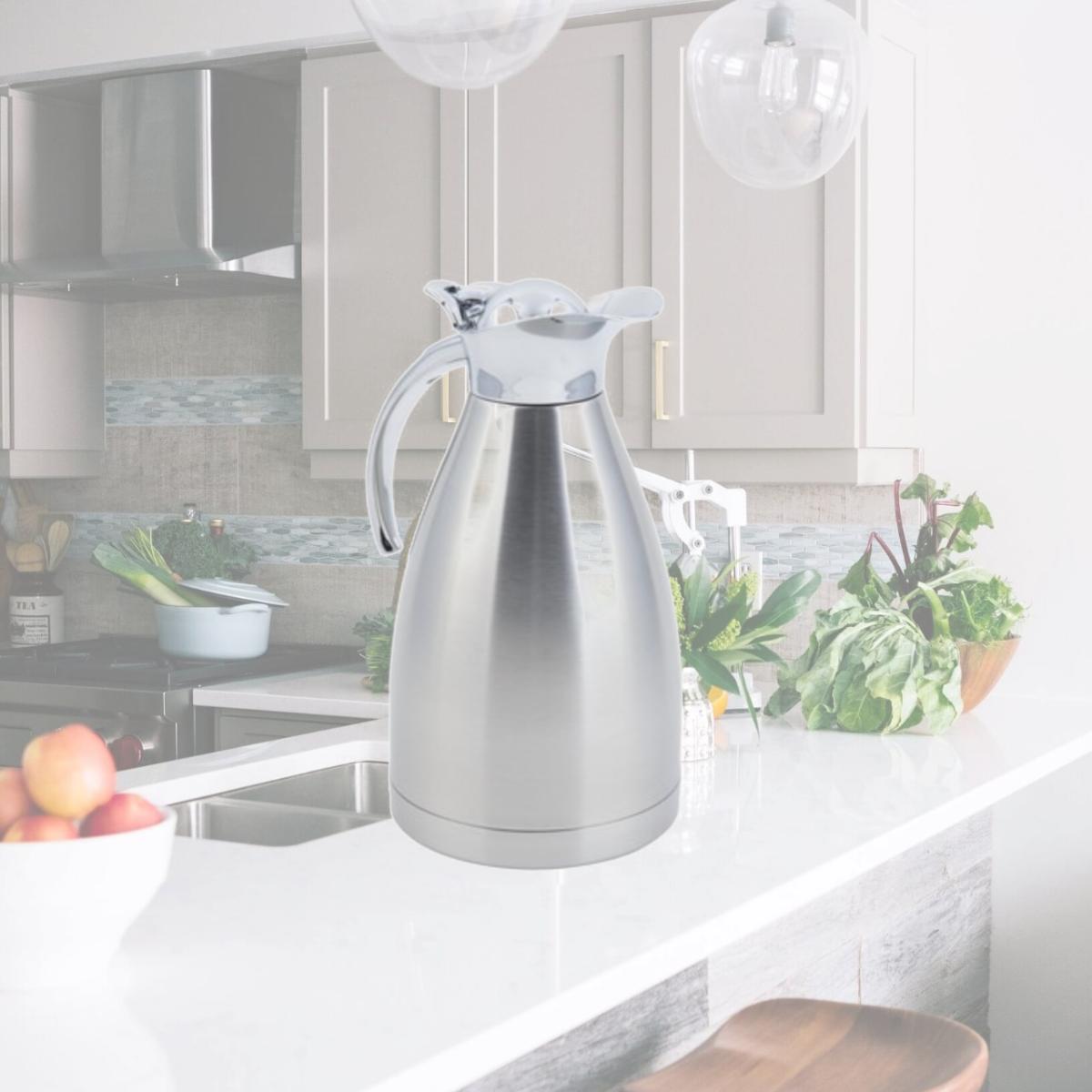 Picture of Bon Chef 4056S 48 oz Stainless Steel Insulated Server with Satin