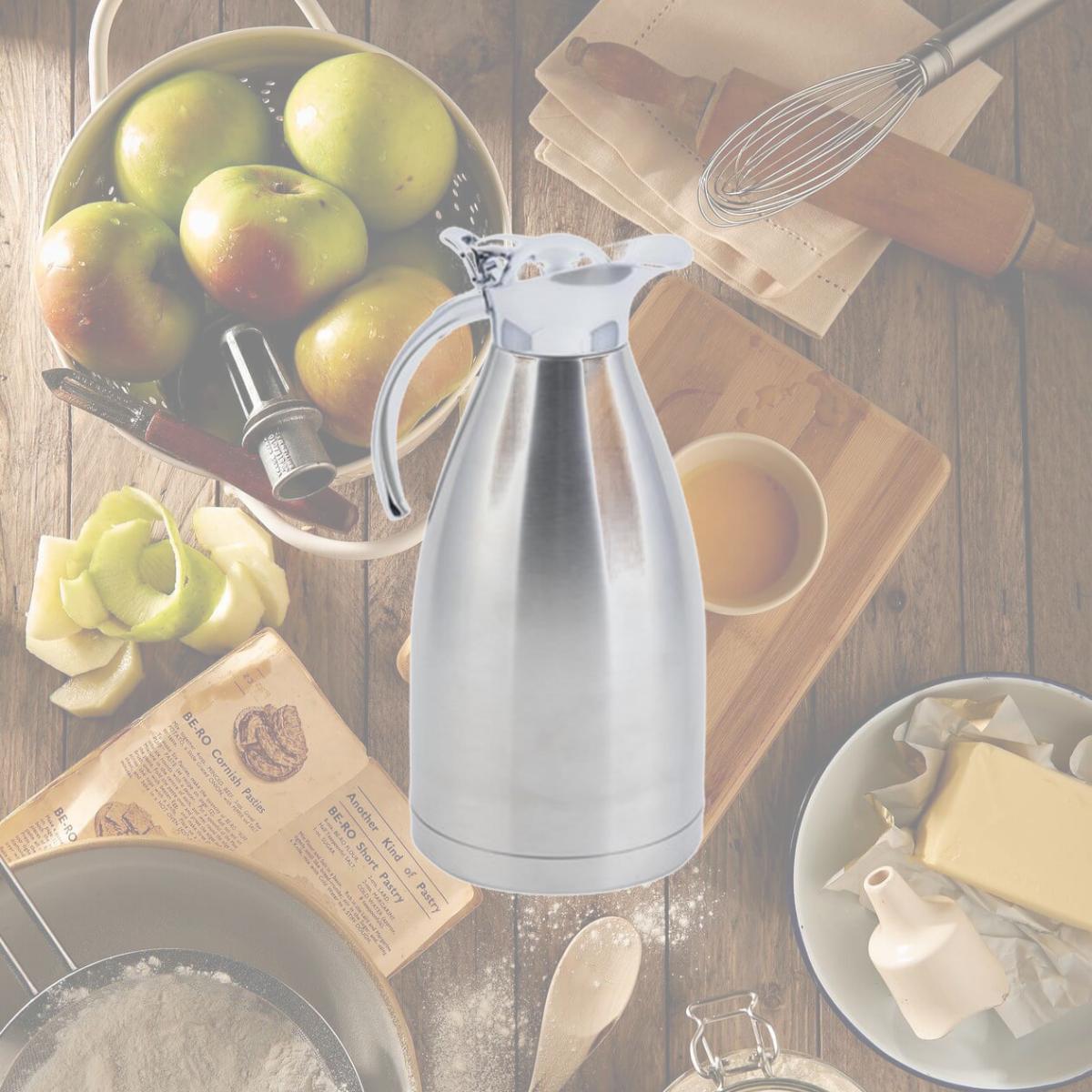 Picture of Bon Chef 4057S 64 oz Stainless Steel Insulated Server with Satin