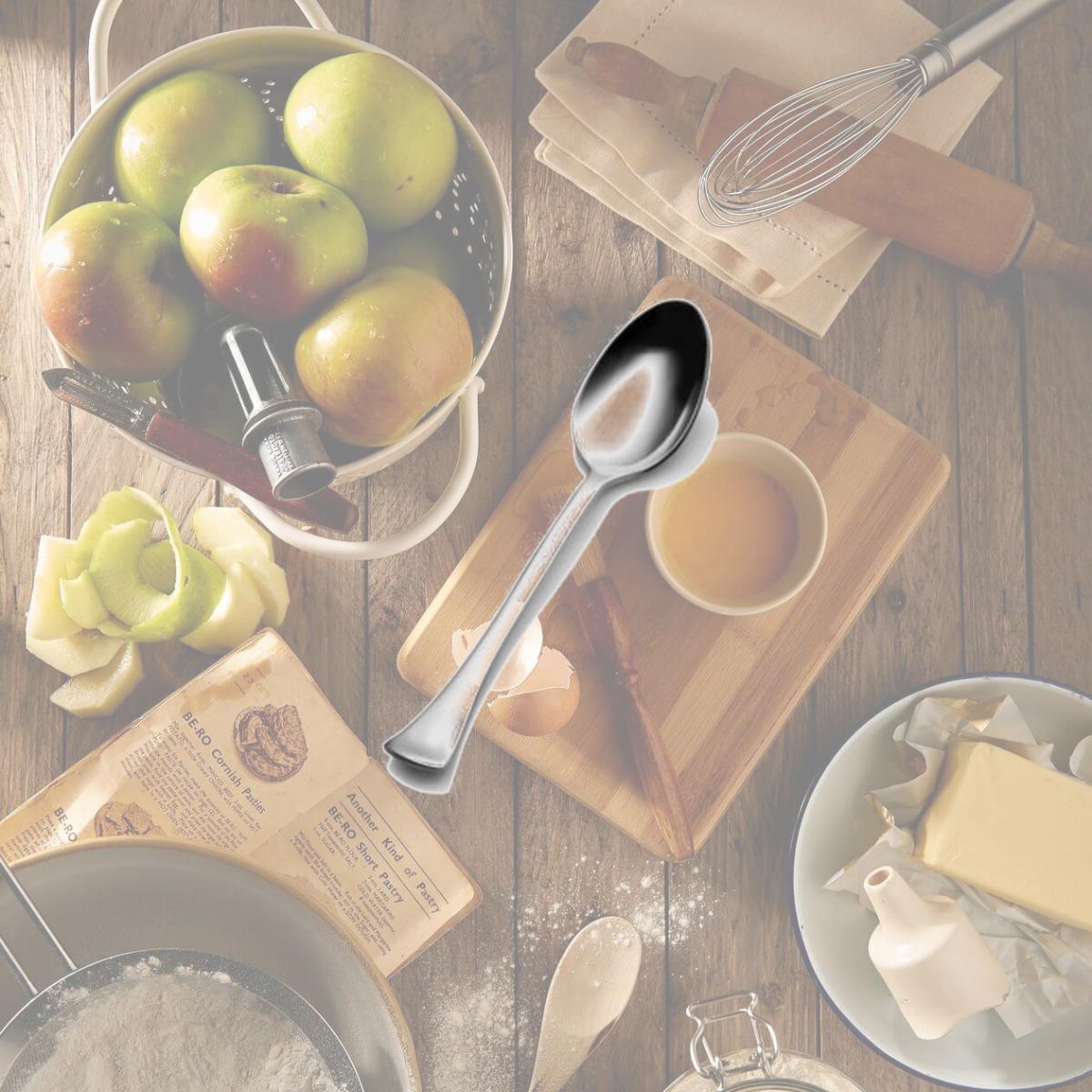 Picture of Bon Chef SBS5203 7 in. Aspen Soup & Dessert Spoon, Pack of 12