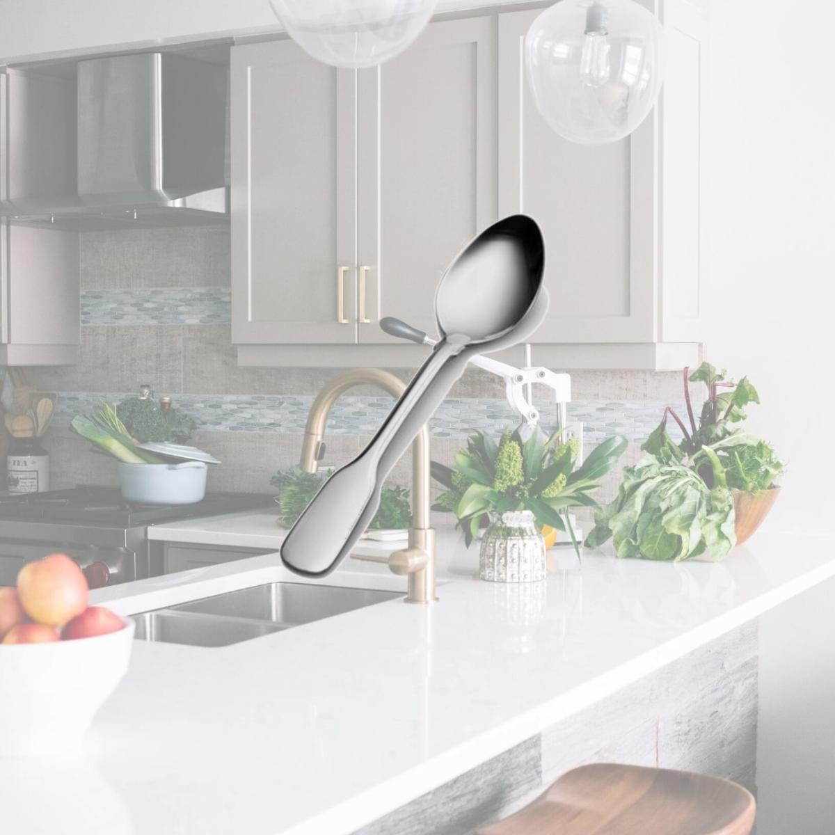 Picture of Bon Chef SBS5303 7.12 in. Liberty Soup & Dessert Spoon, Pack of 12