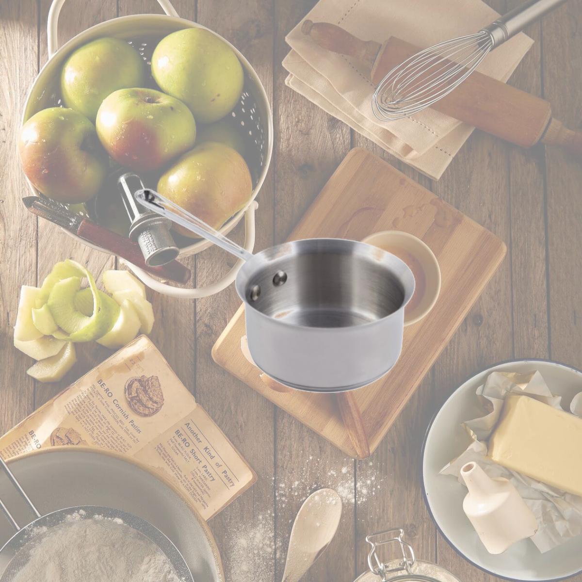 Picture of Bon Chef 60009 4.87 in. dia. Cucina 0.5 quart Butter Warmer & Induction Bottom