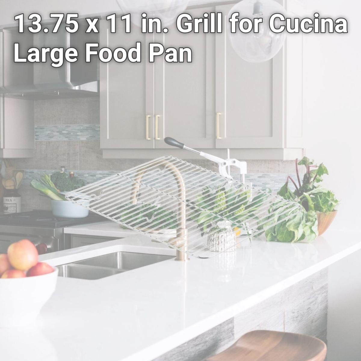 Picture of Bon Chef 60012G 13.75 x 11 in. Grill for Cucina Large Food Pan