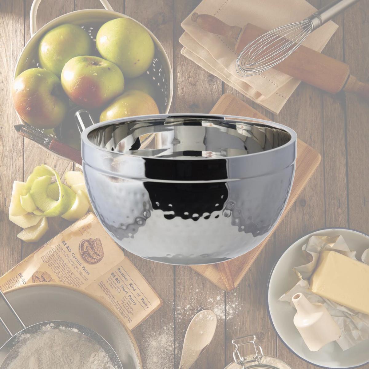 Picture of Bon Chef 61245 11 x 6 in. Classic Double Wall Bowl Hammer, 5 quart