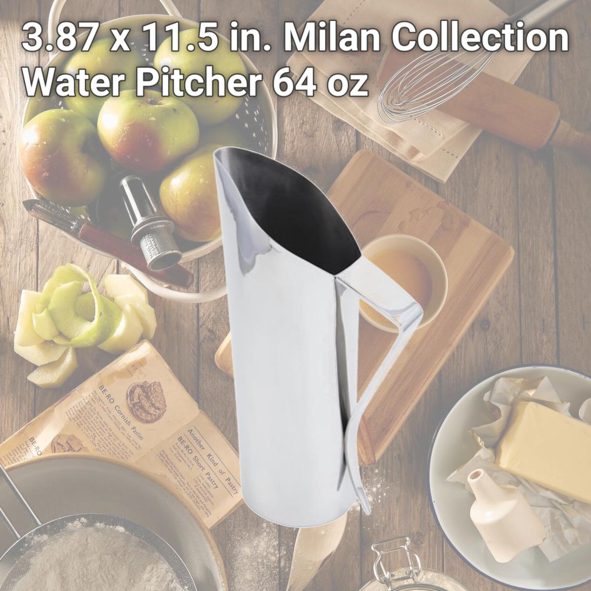 Picture of Bon Chef 61315 3.87 x 11.5 in. Milan Collection Water Pitcher, 64 oz