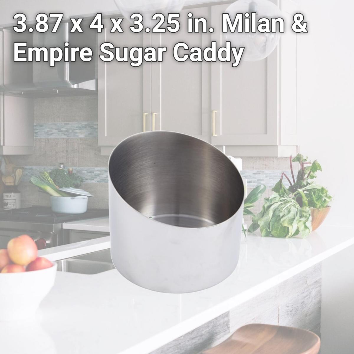 Picture of Bon Chef 61323 3.87 x 4 x 3.25 in. Milan & Empire Sugar Caddy