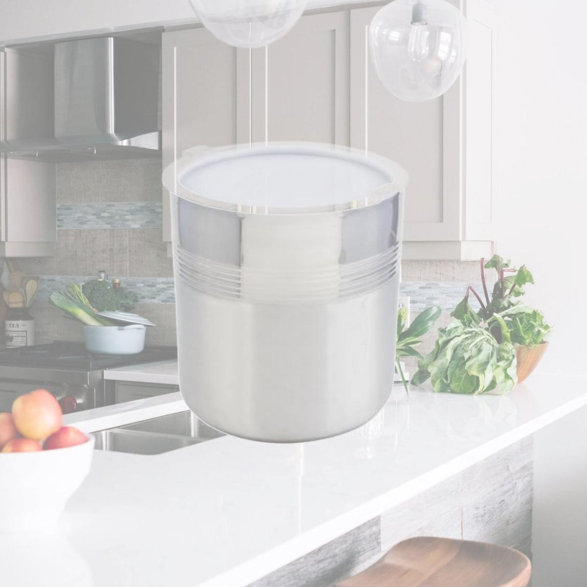 Picture of Bon Chef 9321 10.62 in. dia. Cold Wave Ice Cream Container with Cover, 3 gal