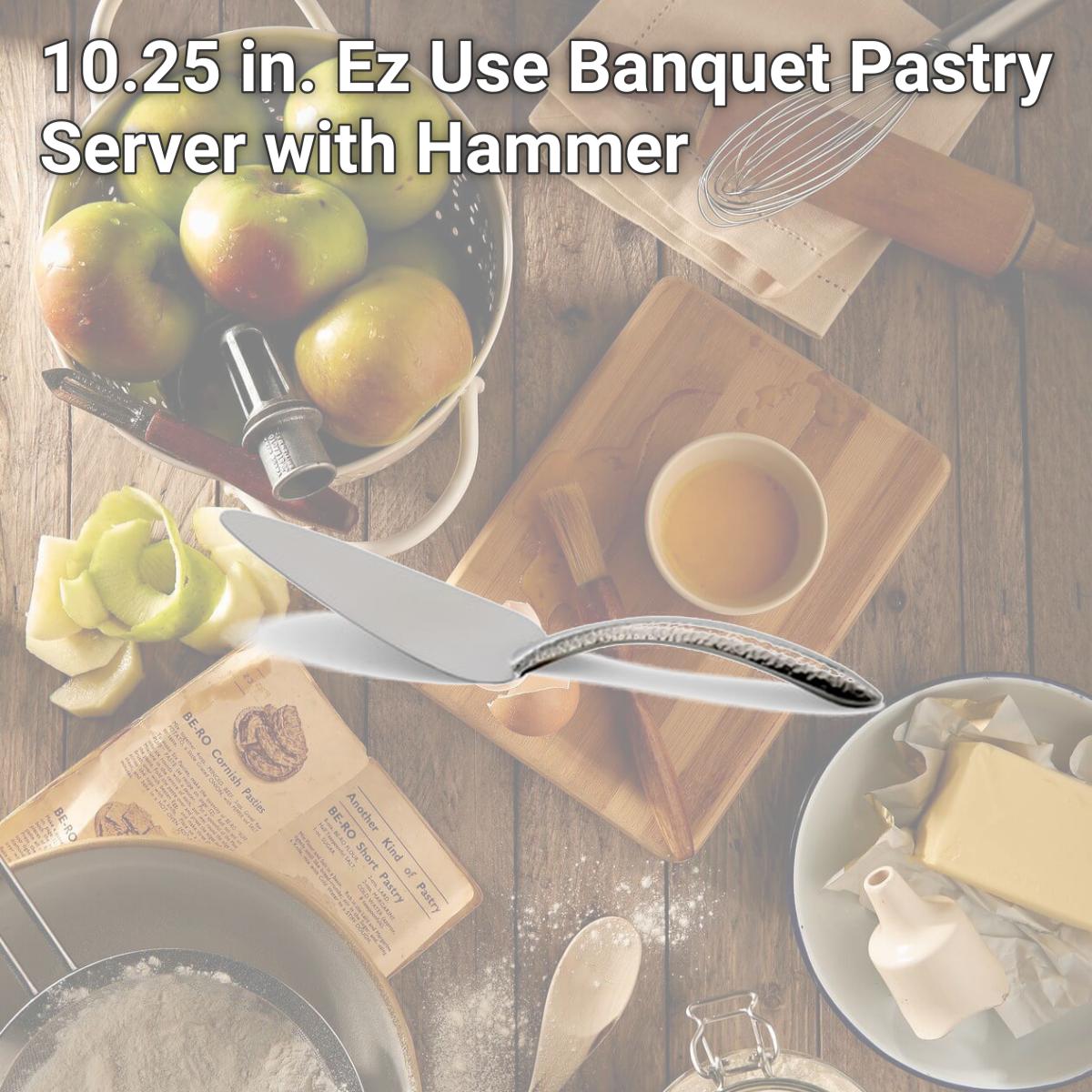 Picture of Bon Chef 9465HF 10.25 in. Ez Use Banquet Pastry Server with Hammer