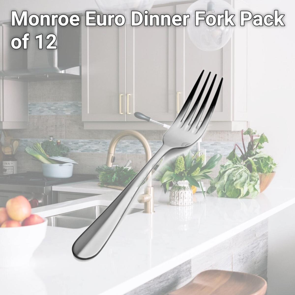 Picture of Bon Chef S106 Monroe Euro Dinner Fork, Pack of 12