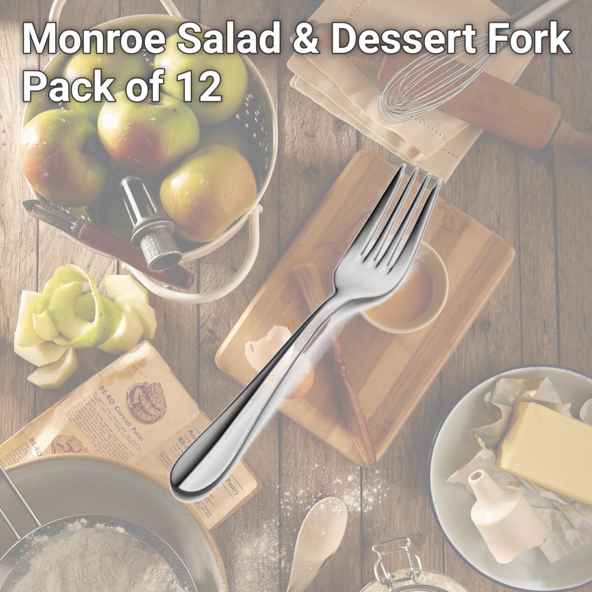 Picture of Bon Chef S107 Monroe Salad & Dessert Fork, Pack of 12