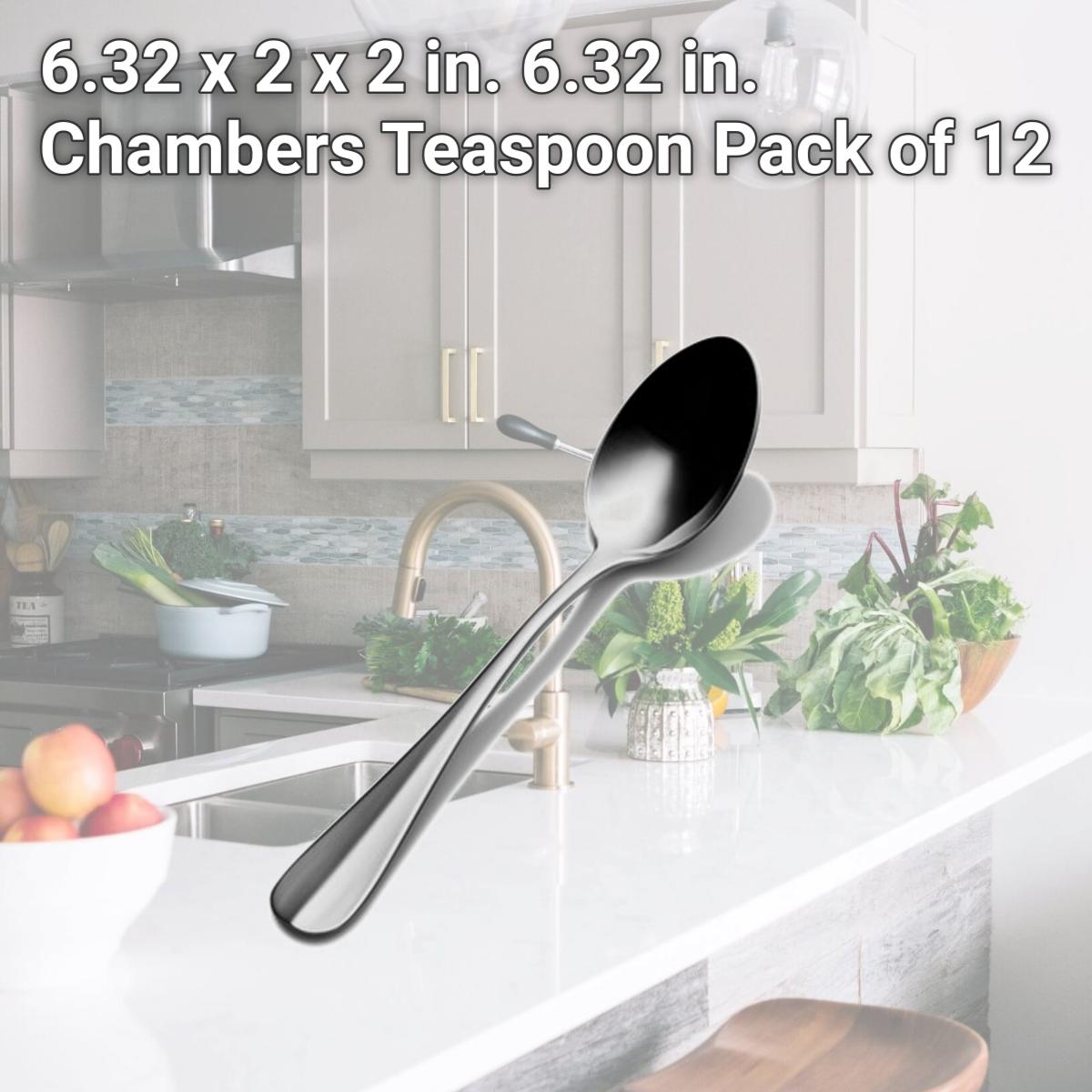 Picture of Bon Chef S1100 6.32 x 2 x 2 in. 6.32 in. Chambers Teaspoon, Pack of 12