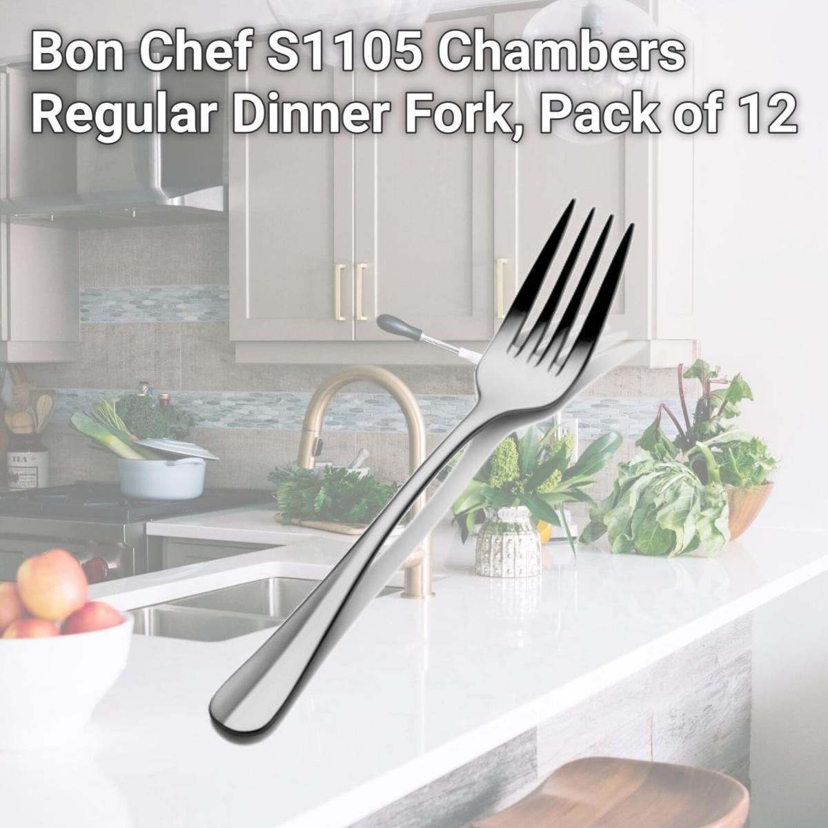Picture of Bon Chef S1105 Chambers Regular Dinner Fork, Pack of 12