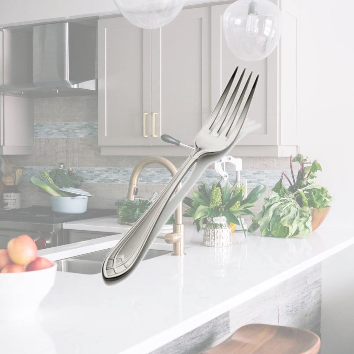 Picture of Bon Chef S1405 7.49 in. Viva Reg Dinner Fork, Pack of 12