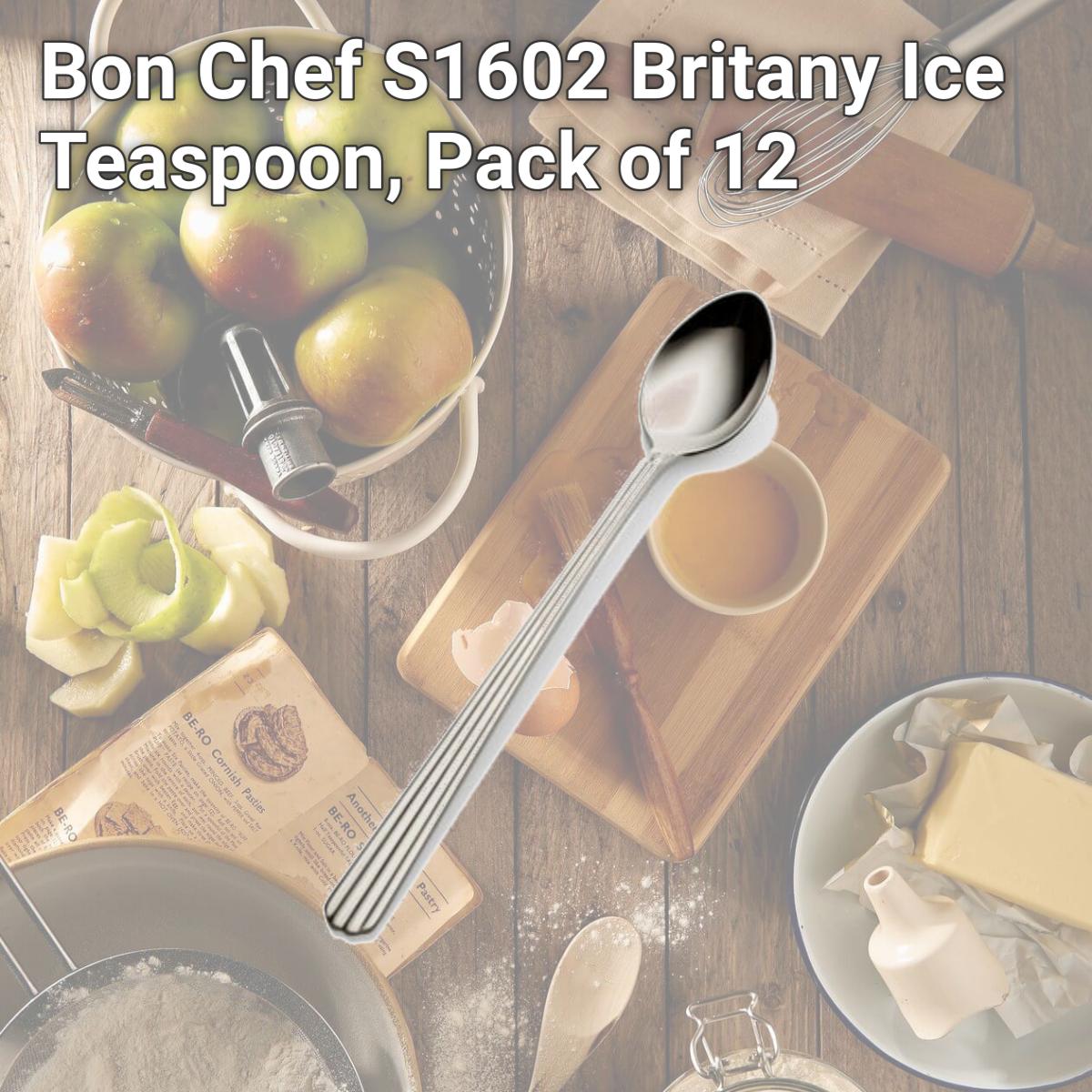 Picture of Bon Chef S1602 Britany Ice Teaspoon, Pack of 12