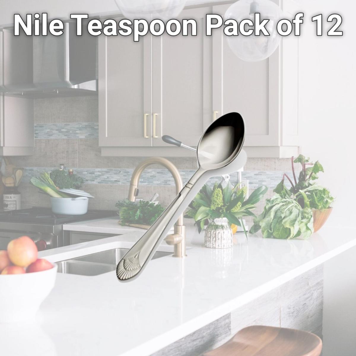 Picture of Bon Chef S1700 Nile Teaspoon, Pack of 12