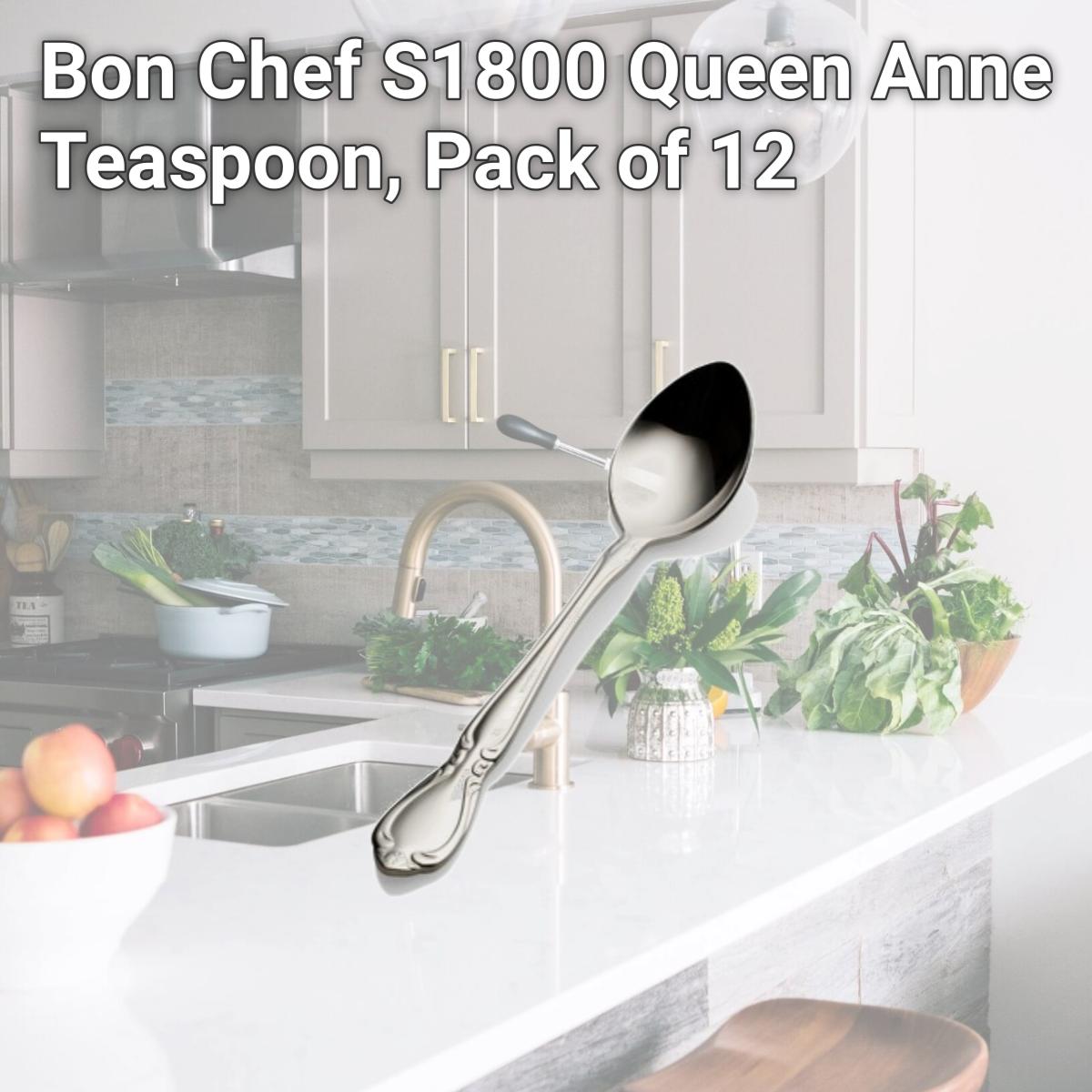 Picture of Bon Chef S1800 Queen Anne Teaspoon, Pack of 12