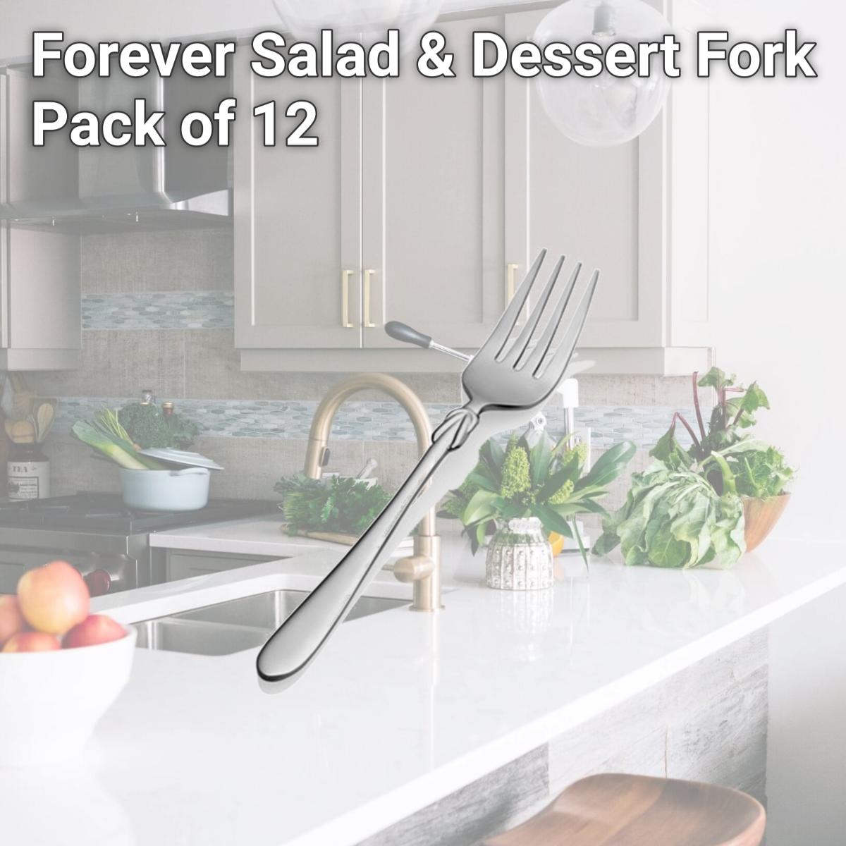Picture of Bon Chef S2307 Forever Salad & Dessert Fork, Pack of 12