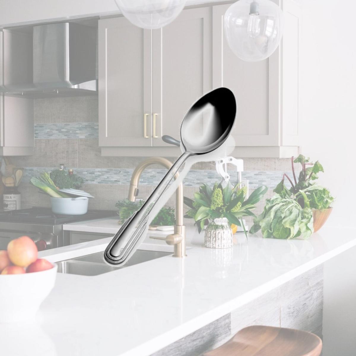 Picture of Bon Chef S2403 Empire Soup & Dessert Spoon, Pack of 12