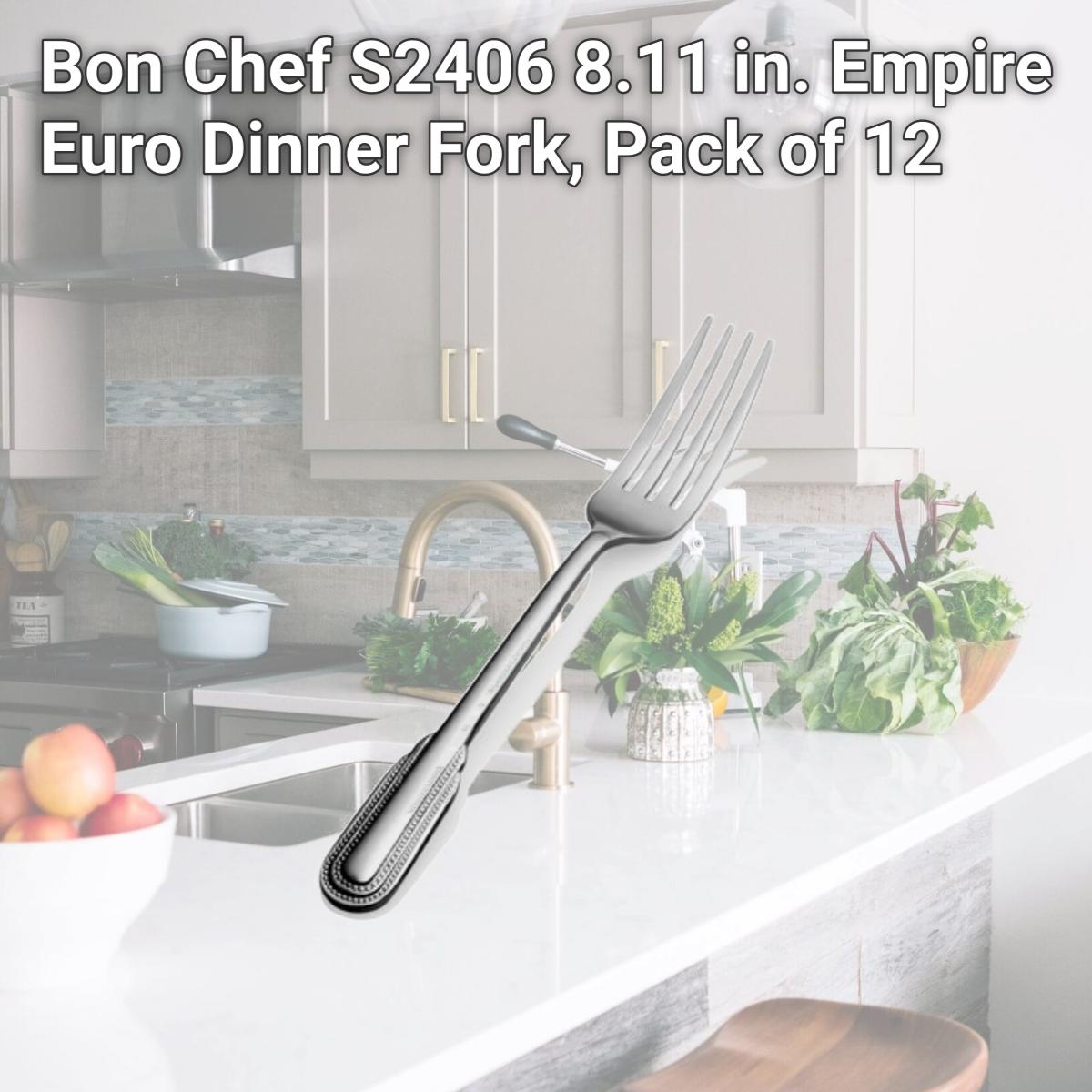 Picture of Bon Chef S2406 8.11 in. Empire Euro Dinner Fork, Pack of 12