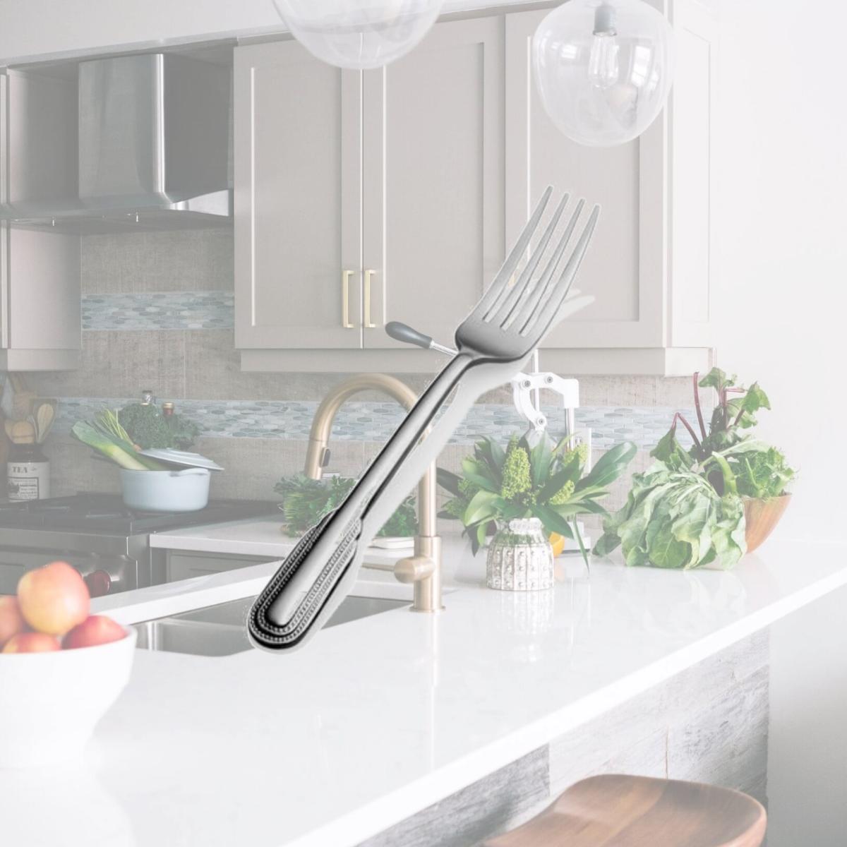 Picture of Bon Chef S2406 8.11 in. Empire Euro Dinner Fork, Pack of 12