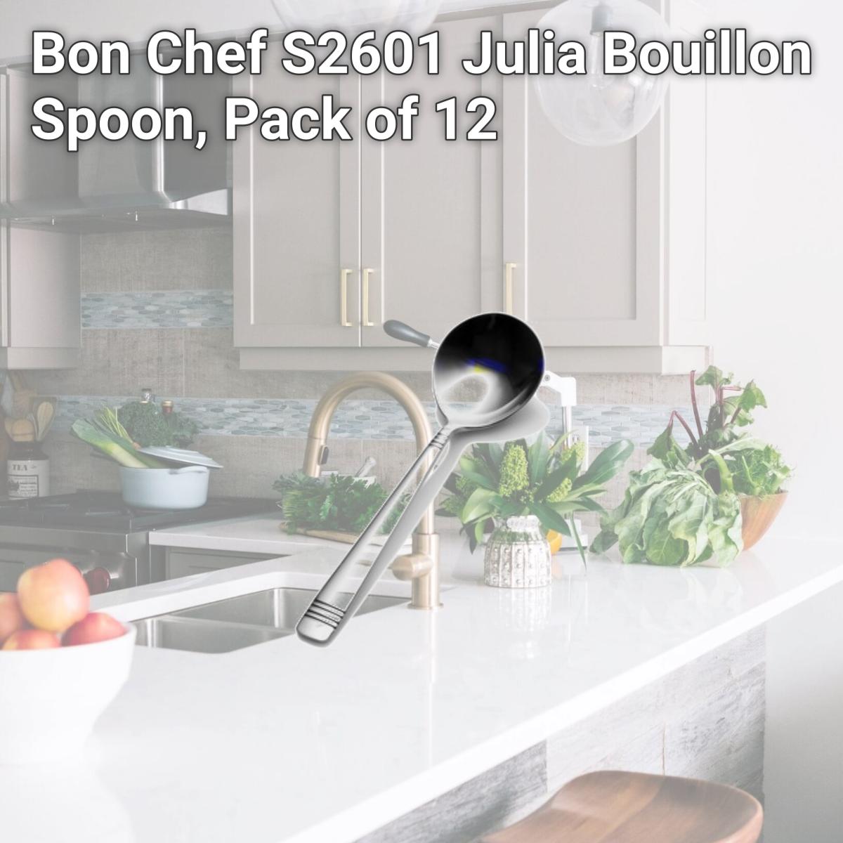 Picture of Bon Chef S2601 Julia Bouillon Spoon, Pack of 12