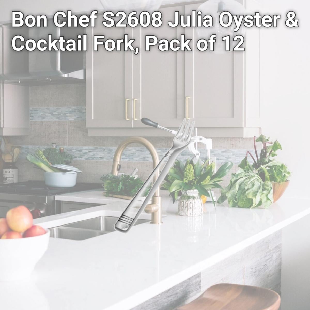Picture of Bon Chef S2608 Julia Oyster & Cocktail Fork, Pack of 12