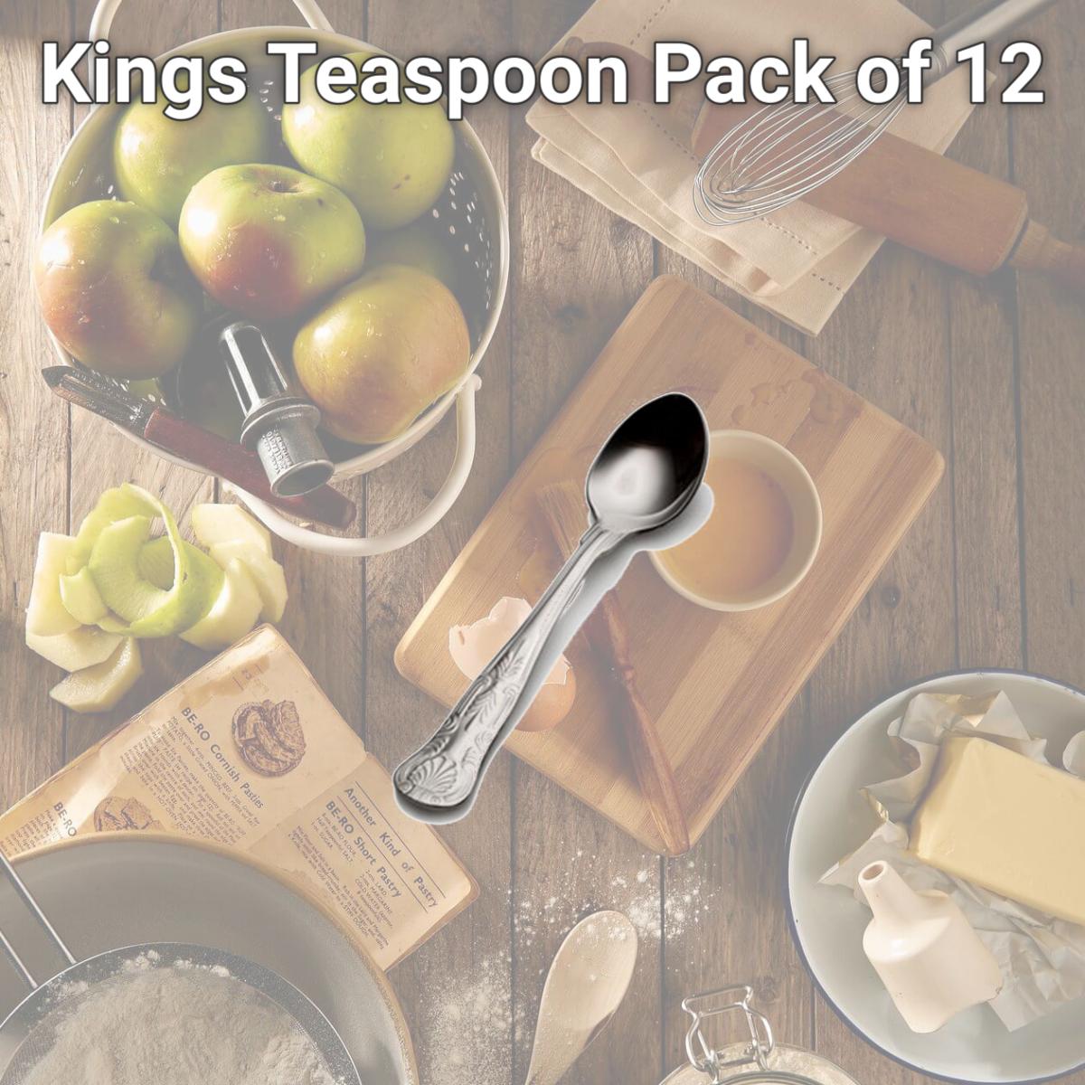 Picture of Bon Chef S2700 Kings Teaspoon, Pack of 12