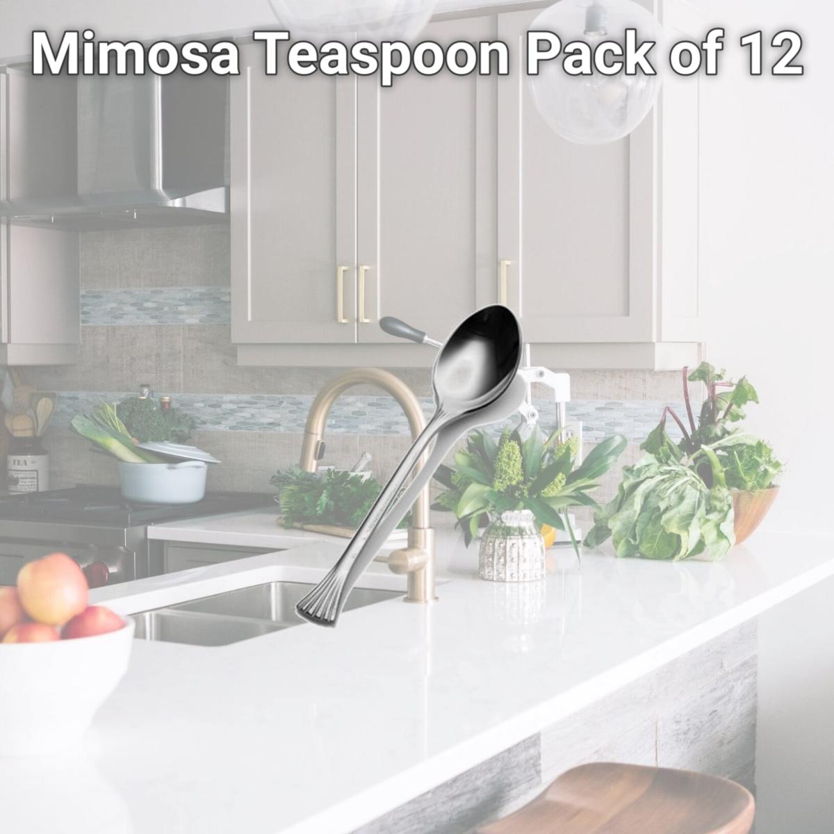 Picture of Bon Chef S2800 Mimosa Teaspoon, Pack of 12
