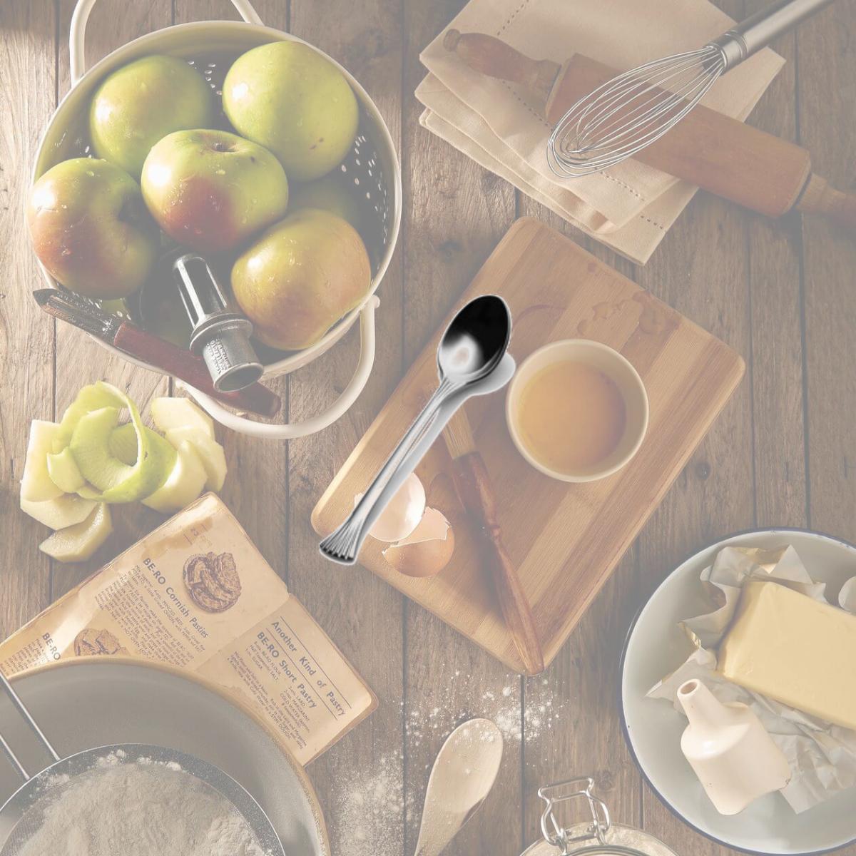 Picture of Bon Chef S2816 Mimosa Demitasse Spoon, Pack of 12