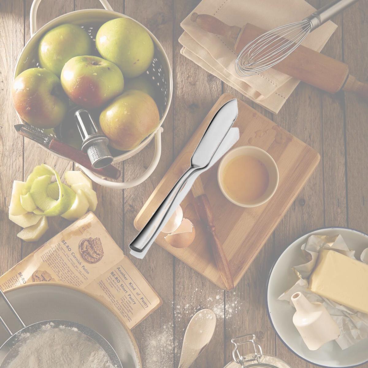 Picture of Bon Chef S3010 6.62 in. Manhattan Butter Knife, Pack of 12