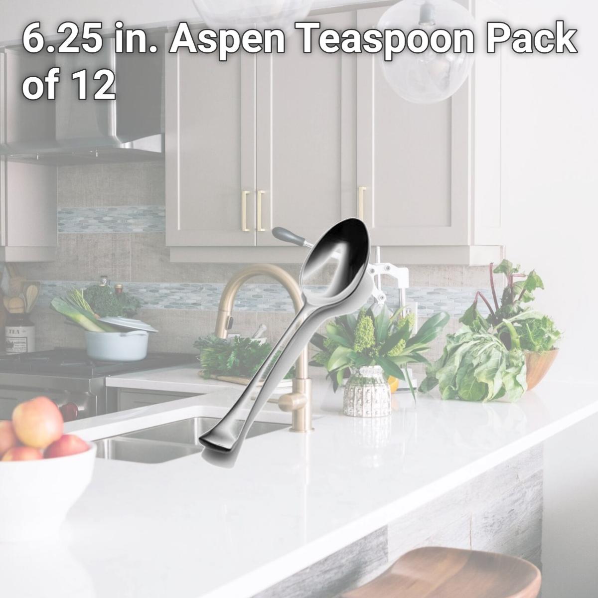 Picture of Bon Chef S3200 6.25 in. Aspen Teaspoon, Pack of 12
