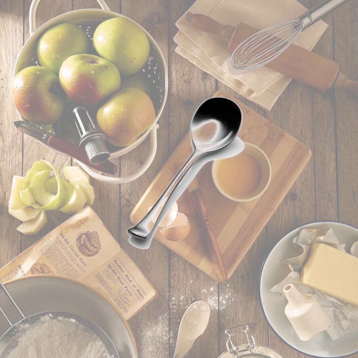Picture of Bon Chef S3201 6.37 in. Aspen Bouillon Spoon, Pack of 12