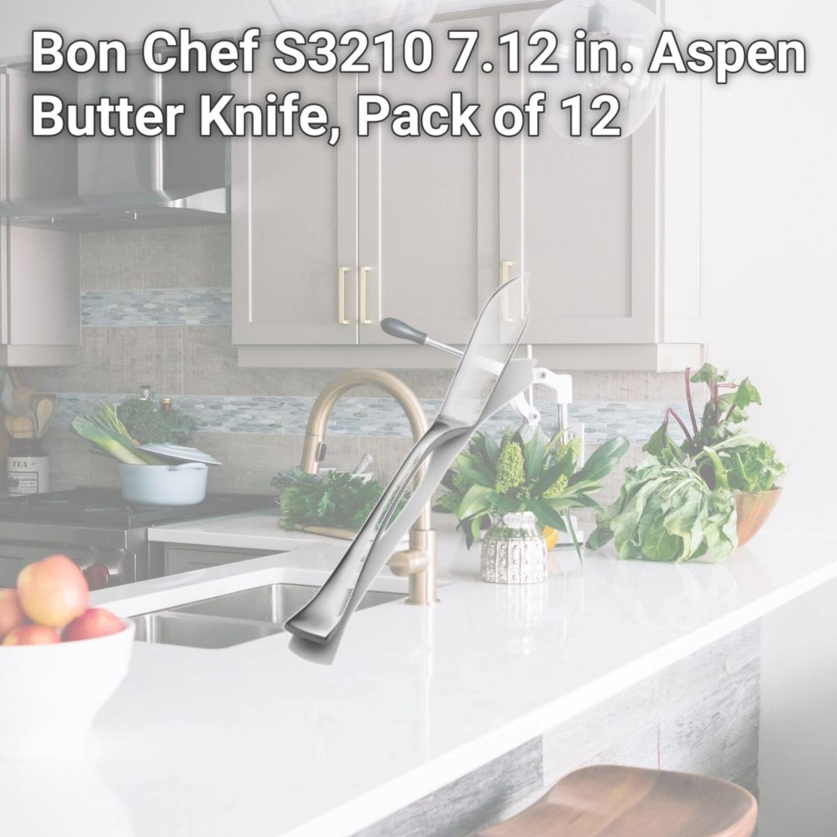 Picture of Bon Chef S3210 7.12 in. Aspen Butter Knife, Pack of 12
