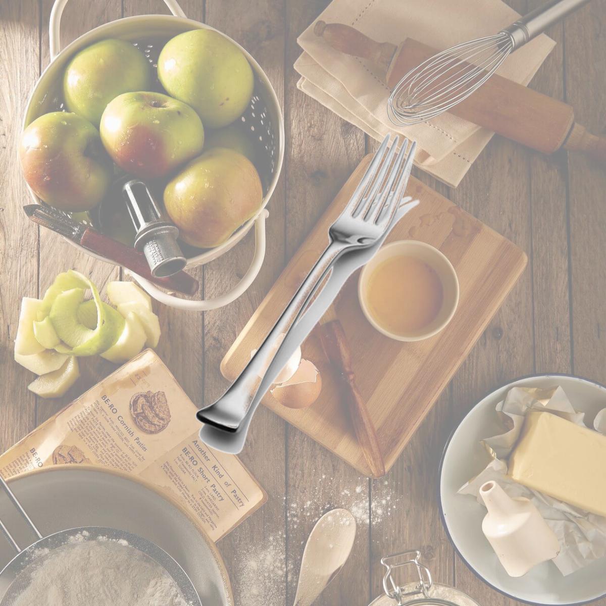 Picture of Bon Chef S3217 8.25 in. Aspen Euro Dinner Fork, Pack of 12