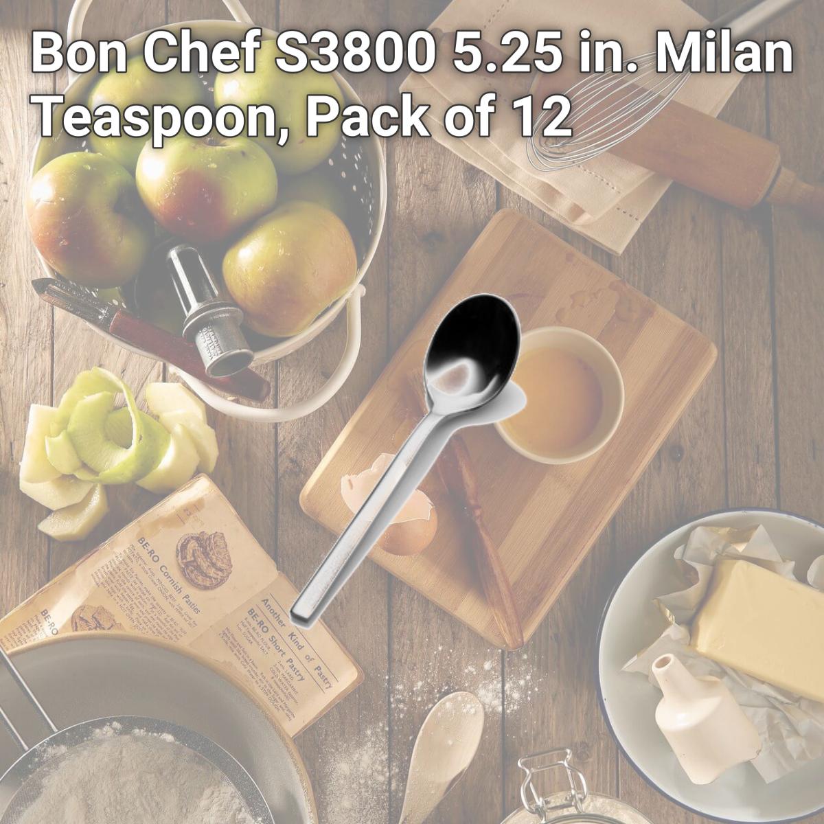 Picture of Bon Chef S3800 5.25 in. Milan Teaspoon, Pack of 12