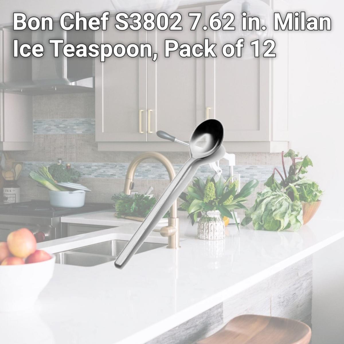 Picture of Bon Chef S3802 7.62 in. Milan Ice Teaspoon, Pack of 12