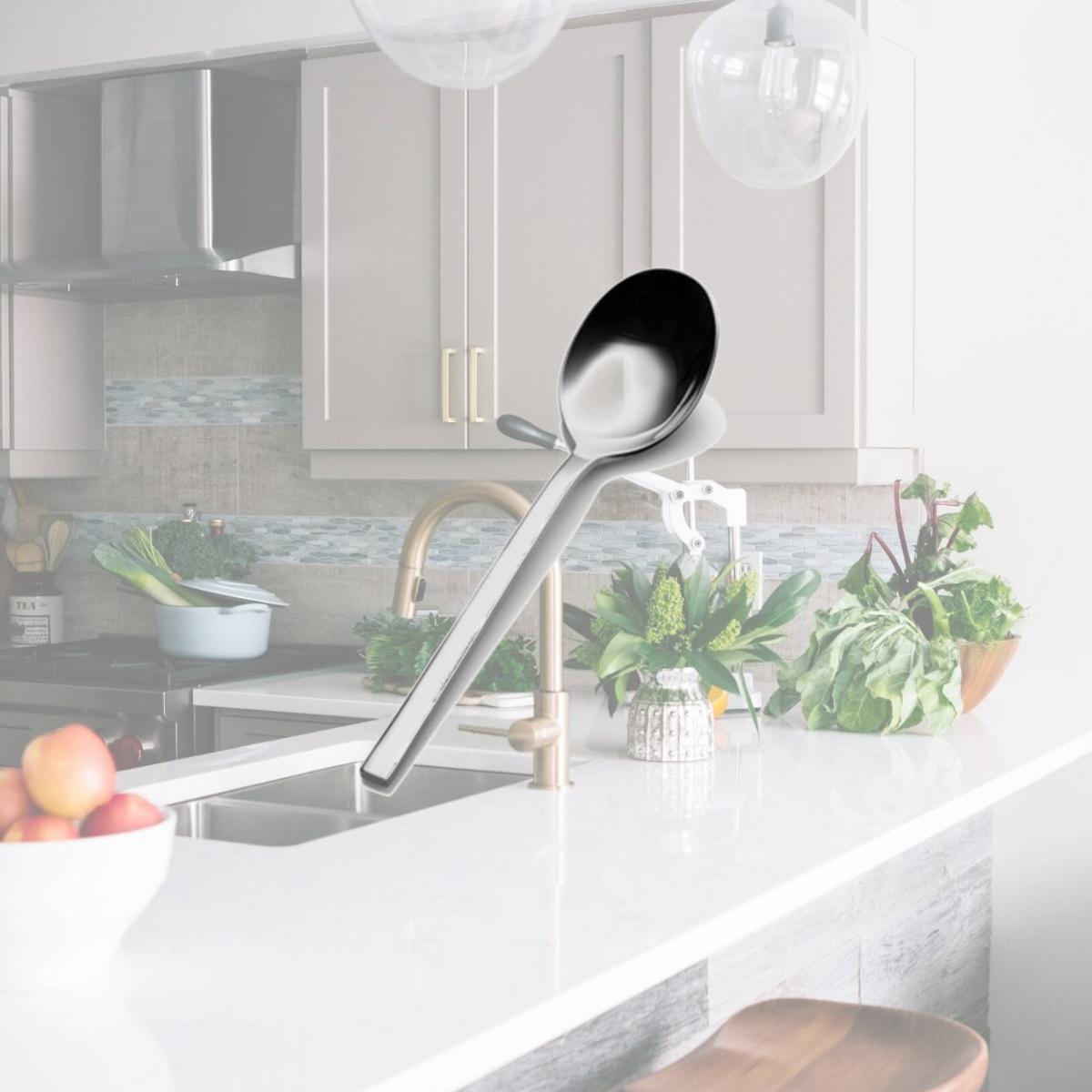 Picture of Bon Chef S3803 7.12 in. Milan Soup & Dessert Spoon, Pack of 12