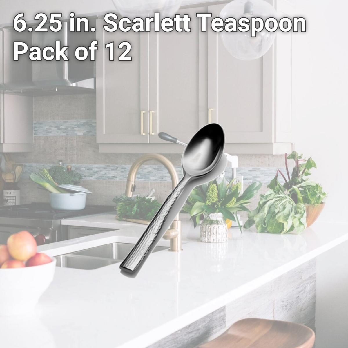 Picture of Bon Chef S3900 6.25 in. Scarlett Teaspoon, Pack of 12