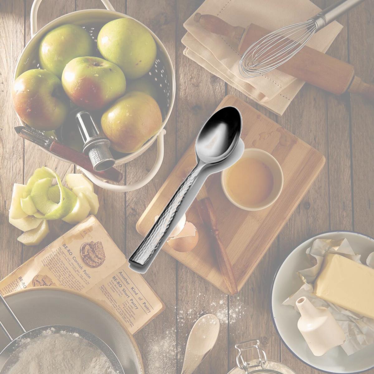 Picture of Bon Chef S3900 6.25 in. Scarlett Teaspoon, Pack of 12